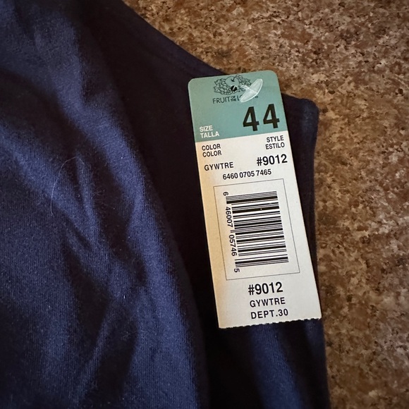 Fruit of the Loom Tank Style Sports Bra 3-Pack (Style 9012) NWT - Picture 3 of 7